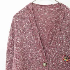 ケンゾー KENZO ニット カーディガン ロゴ 刺繍 ロゴボタン X911157nのサムネイル