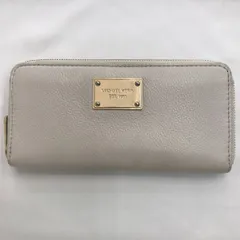 MICHAEL KORS マイケルコース　レザー　ラウンドファスナー　オフホワイト　長財布