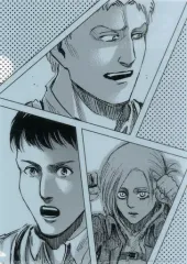 【中古】クリアファイル ライナー＆ベルトルト＆アニ A4クリアファイル 「進撃の巨人展 FINAL」