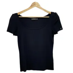 極美品✨ FOXEY NEWYORK フォクシー カットソー Tシャツ ロゴ刺繍 FOXEY NEW YORK フォクシーニューヨーク 23SS 半袖Tシャツ