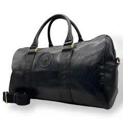 【美品】ジャンニヴェルサーチ ボストンバッグ ロゴ総柄 メデューサ ナイロン Gianni Versace - GIANNI VERSACE COUTURE ジャンニヴェルサーチ
