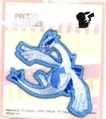 ING-POS023 刺しゅう ワッペン ポケットモンスター （ ルギア )  （ ポケモン ) （ キャラクターワッペン アップリケ アイロン 刺繍 かわいい おしゃれ マーク キッズ 子供 こども 男の子 女の子 入園 入学 )