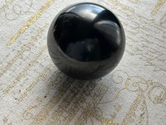 黒曜石水晶　直径約12cm 黒曜石水晶 直径約12cm - メルカリ