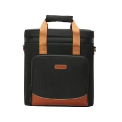 ☆ ブラック ☆ 保冷バッグ ワイン クーラーバッグ 保冷バッグ ワイン クーラーバッグ 保冷バック クーラーバック ワインバッグ ワインバック ワインクーラー ソフトクーラー ランチバッグ ランチバック シャンパンクーラー ワイン保冷バッグ ボトル専用 保冷