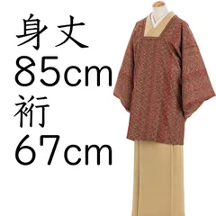 道行コート　組織　縞模様