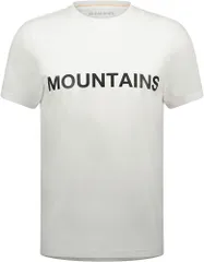 マムート MAMMUT アウトドア QD ロゴ プリント Tシャツ アジアンフィット メンズ 男性 半袖Tシャツ 速乾 軽量 カジュアル お出かけ 旅行 高品質 トップス 1017-02012  101702012 00714 WHITEPRT5