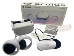 ■ Meta メタ oculus オキュラス Quest2 VR ゴーグル KW49CM VRヘッドセット 箱付き ゲーム機