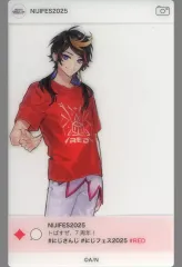 【中古】キャラカード 闇ノシュウ 「バーチャルYouTuber にじさんじ にじさんじフェス 2025 SNS風ランダムクリアカード Aグループ」