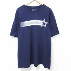 XL/古着 半袖 Tシャツ メンズ NFL ダラスカウボーイズ ジェイソンウィッテン 82 大きいサイズ コットン クルーネック 紺 ネイビー アメフト