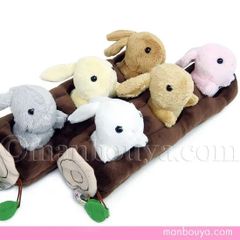 【SALE 10％OFF】 うさぎ ぬいぐるみ 切り株 ディスプレイ 6色ウサギとキリカブのお家セット ぬいぐるみで遊ぼう！