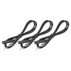 uxcell 3本 3.5mm オーディオケーブル 裸線オープンエンド AUX 3 極 メス 変換ケーブル 1m ステレオミニプラグ プラグジャック 音声ケーブル スピーカー/ラジオ/テレビ /スマホ/ヘッドフォン/セットトップ ボックスなどに対応