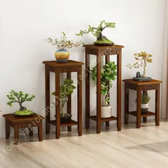無垢材 机 彫 飾り台 木製 花台 飾り脚 51nVLLrnqGL._UF894,1000_QL80_.jpg