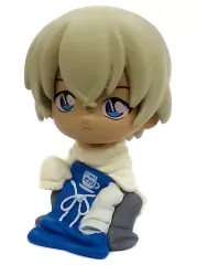 【中古】トレーディングフィギュア [単品] 安室透 サンデー限定 喫茶ポアロver. 「名探偵コナン ちぢませ隊 喫茶ポアロ ペアセット 週刊少年サンデー2018年4月号応募者全員サービス」 同梱品