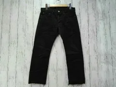 FABRIC BRAND &Co ファブリックブランド 日本製 SELVEDGE SLIM FIT ブラックデニム 綿100 カットオフ ボタンフライ ブラック 28 