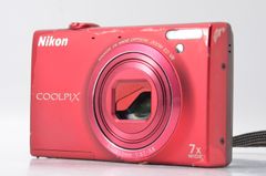 ★ニコン NIKON COOLPIX S6100 レッド コンパクトデジタルカメラ B2874 #55★