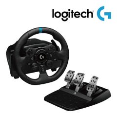 Logitech ロジテック G923 ハンドル コントローラー レーシング ゲーム フォースフィードバックシステム ステアリング グランツーリスモ7 動作確認済み PS5 PS4 PC 対応 輸入品