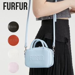 【即納】 ファーファー FURFUR バッグ 24春夏 マイクロスクエアボストンバッグ ハンドバッグ ショルダーバッグ rwgg249563