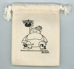 【中古】バッグ カビゴン＆ピカチュウ＆ピチュー オリジナルミニ巾着 「ポケットモンスター ポケモンGO Plus +」 イオン購入特典