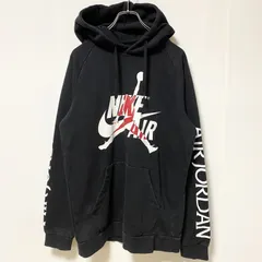古着 used　NIKE AIR JORDAN　ナイキエアジョーダン　スウェットパーカー/フーディ　黒　ブラック　Mサイズ