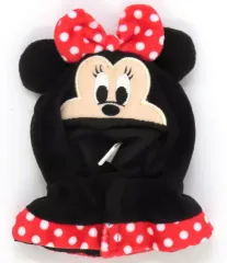 【中古】キーホルダー ミニーマウス(ポンチョ) ぬいぐるみキーチェーン専用コスチューム 「UniBEARsity」 ディズニーストア限定