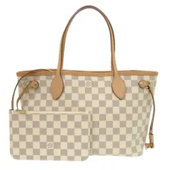 美品 ルイ ヴィトン ネヴァーフル PM ダミエ アズール N41362 トートバッグ LV 1042 LOUIS VUITTON
