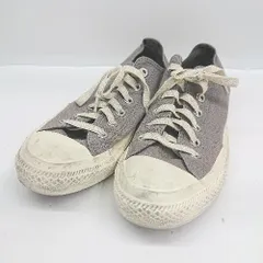 ◇ Θ CONVERSE コンバース カジュアル スニーカーシューズ サイズ ホワイト グレー系 レディース E  【1506230023172】のサムネイル