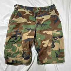 (A-071) 古着 迷彩 ショートパンツ カーゴパンツ ミリタリー
