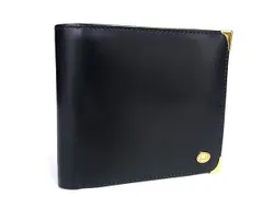 ■新品■未使用■ dunhill ダンヒル レザー 二つ折り 財布 ウォレット メンズ ブラック系 AY3273 のサムネイル
