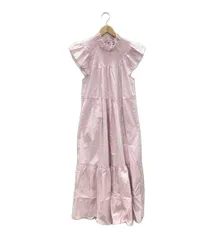 美品☆sea new york レース タック パフスリーブ ワンピース