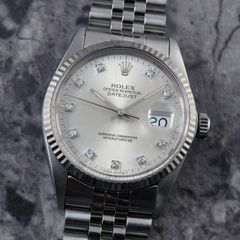 ロレックス デイトジャスト 16014G 希少 Ref.16014 1984年 ヴィンテージ ROLEX 自動巻 Cal.3035 ダイヤモンド インデックス
