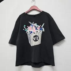【雷市場（ポンジャン）商品韓国直送】SJSJ 刺繍 Tシャツ 66 サイズ