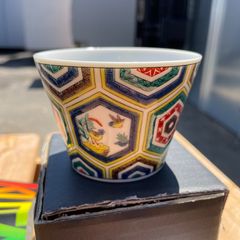 九谷焼　青郊窯　7.5×5.5
