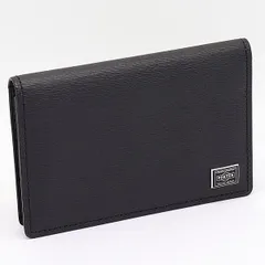 【未使用品】PORTER 名刺入れ 東京製 レザー 黒 2025年最新】Yahoo!オークション -ポーター名刺入れの中古品