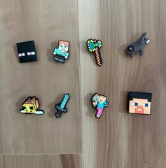 新品　マインクラフト　シビッツ　クロックスチャーム　マイクラ　カスタマイズ　8個 マインクラフト