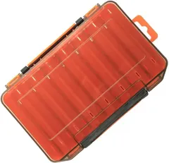 karim 両面ルアーワームケース タックル 収納 ボックス メタルジグ ショアジギング ソルトライト 釣り 青物( オレンジ)