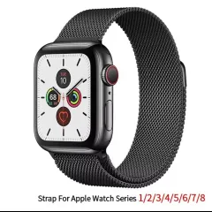 交換ベルト アップルウォッチ用ミラネーゼバックルストラップ,49mm,45mm,44mm,42mm,バンド,iwatchシリーズ3 4 5 se 6 7 8 ultrasera その他 互換性のある スマートウォッチ