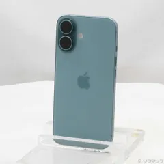 〔中古品〕 iPhone16 128GB ティール MYDV3J／A SIMフリー【258】