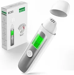 Coolshare 臭気測定器 充電式バッテリー 口臭チッカー 口臭計測器 5段階表示 呼気中 口臭検知器 白( White3)