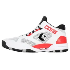 コンバース メンズ バスケットボール シューズ バッシュ ミッドカット アクセラレーター CONS ACCELERATOR MID 33500400 WHITE/RED ホワイト レッド CONVERSE BASKETBALL