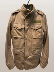 ◆WJK ミリタリージャケット CT01 カーキ系 Mサイズ インナージャケット付き 中古◆18961