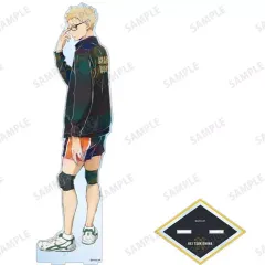 【中古】アクリルスタンド・アクリルパネル 月島蛍 Ani-Art 第5弾 特大アクリルスタンド 「ハイキュー!!」