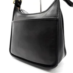 【美品】VINTAGE OLD COACH Shoulder Bag Black コーチ ショルダーバッグ