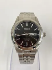 ● 【稼動品】 CITIZEN REGUNO シチズン レグノ 電波ソーラー 腕時計 ブラック 【時計】【1】