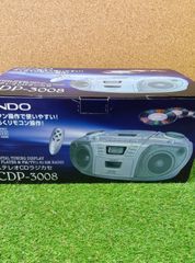 未使用品　ANDO　CDラジカセ　CDP-3008