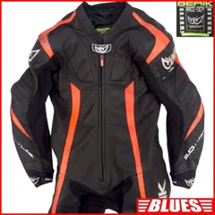 BERIK バイク用革ツナギ ブラック/レッド LS1-171334-N-BK BLACK/RED BERIK RACINGSUITS