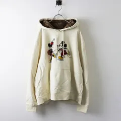 2023AW ディズニー × コーチ Disney Coach Ice Skate Motif Hoodie アイススケートモチーフフーディー L/オフホワイト【2400013897402】のサムネイル