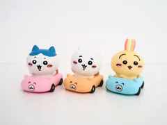 3点セット ちいかわ フレンズ 3 くるまブーイ ちいかわ・うさぎ・ハチワレ