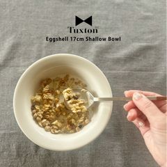 Tuxton Eggshell  シャローボウル 17cm | タクストン 食器 磁器 アメリカ ダイナー 業務用