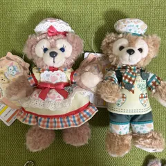 ディズニーシー　ハートウォーミングデイズ　2020 ぬいぐるみバッジ　ダッフィー　シェリーメイ　マスコット　ぬいぐるみ