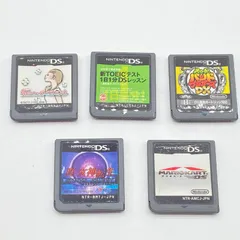 DS まとめて 5個セット カセット ソフト 起動OK レトロゲーム 真 女神転生 マリオカート 大合奏 バンドブラザーズ DX TOEIC 私のハッピーマナーブック